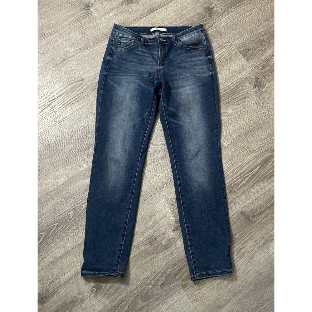 KanCan Jeans Womens 11/29 Blue Denim Skinny Jeans 32x30 - Picture 1 of 5